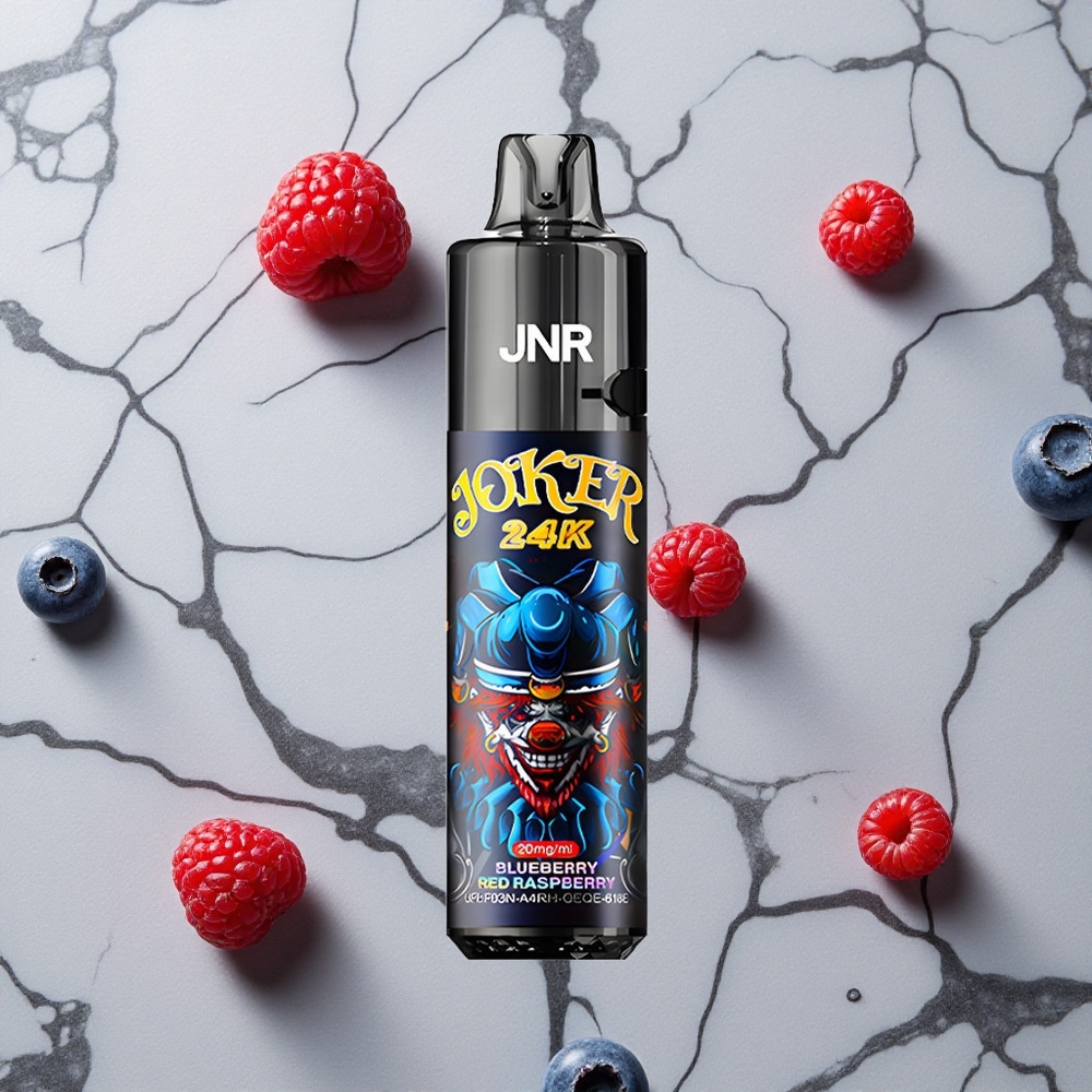 Blauwe Bes Rode Framboos JNR Joker 24K Puffs Side Refill Design wholesale Netherlands