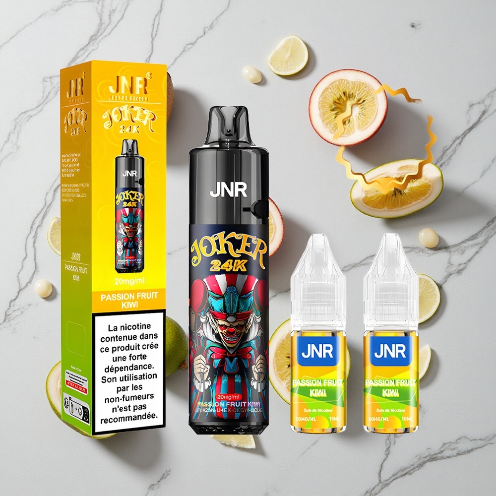 Passie Fruit Kiwi JNR Joker 24K Puffs 800mAh Battery 2% nicotine wholesale Netherlands