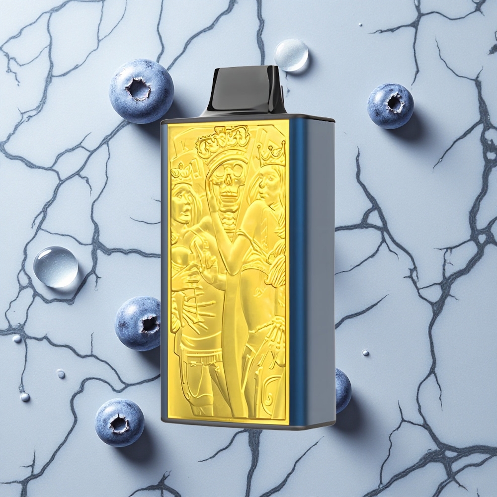 Blauwe Bes IJs JNR Mega Box 25000 Puffs Dual Mesh Coil wholesale Netherlands