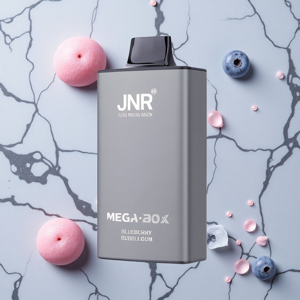 Blauwe Bessen Bubblegum JNR Mega Box 25000 Puffs 30ml E-liquid Dual Mesh Coil wholesale Netherlands