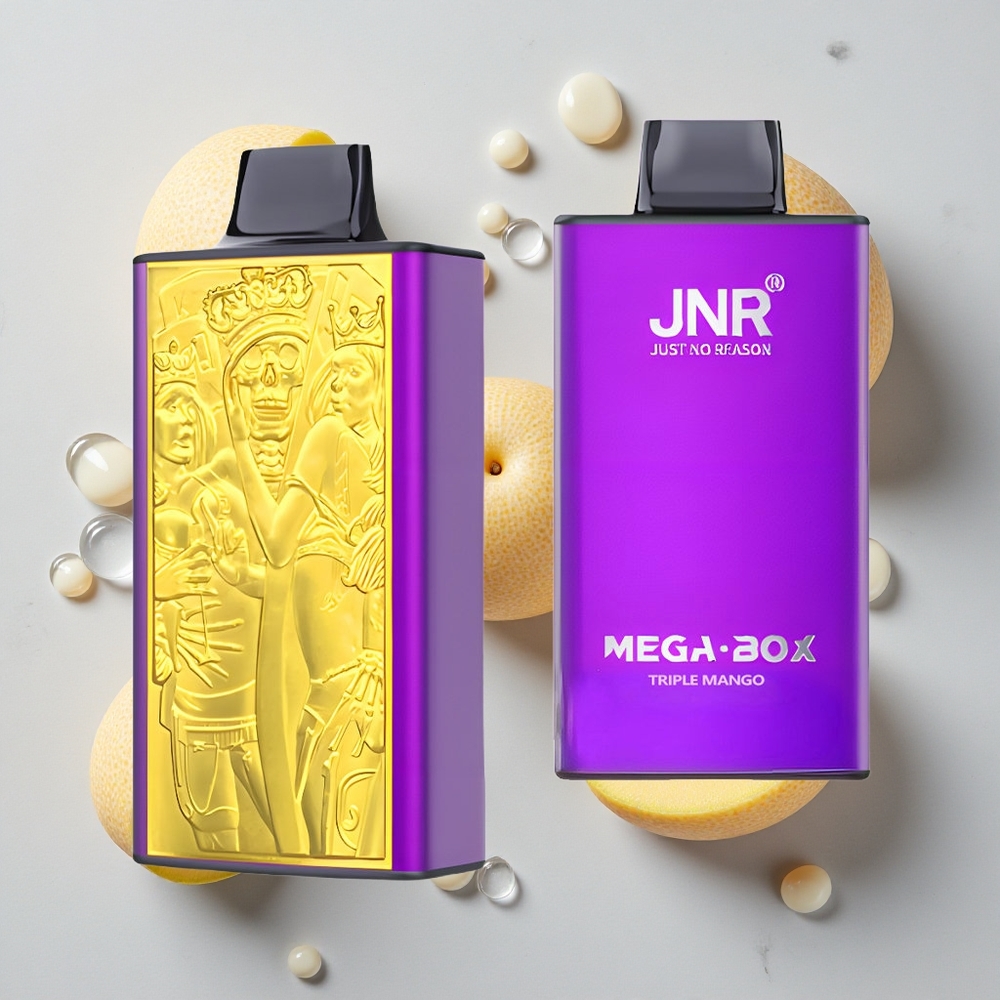 Drievoudige Mango JNR Mega Box 25000 Puffs Wegwerp Vape Dual Mesh Coil wholesale Netherlands