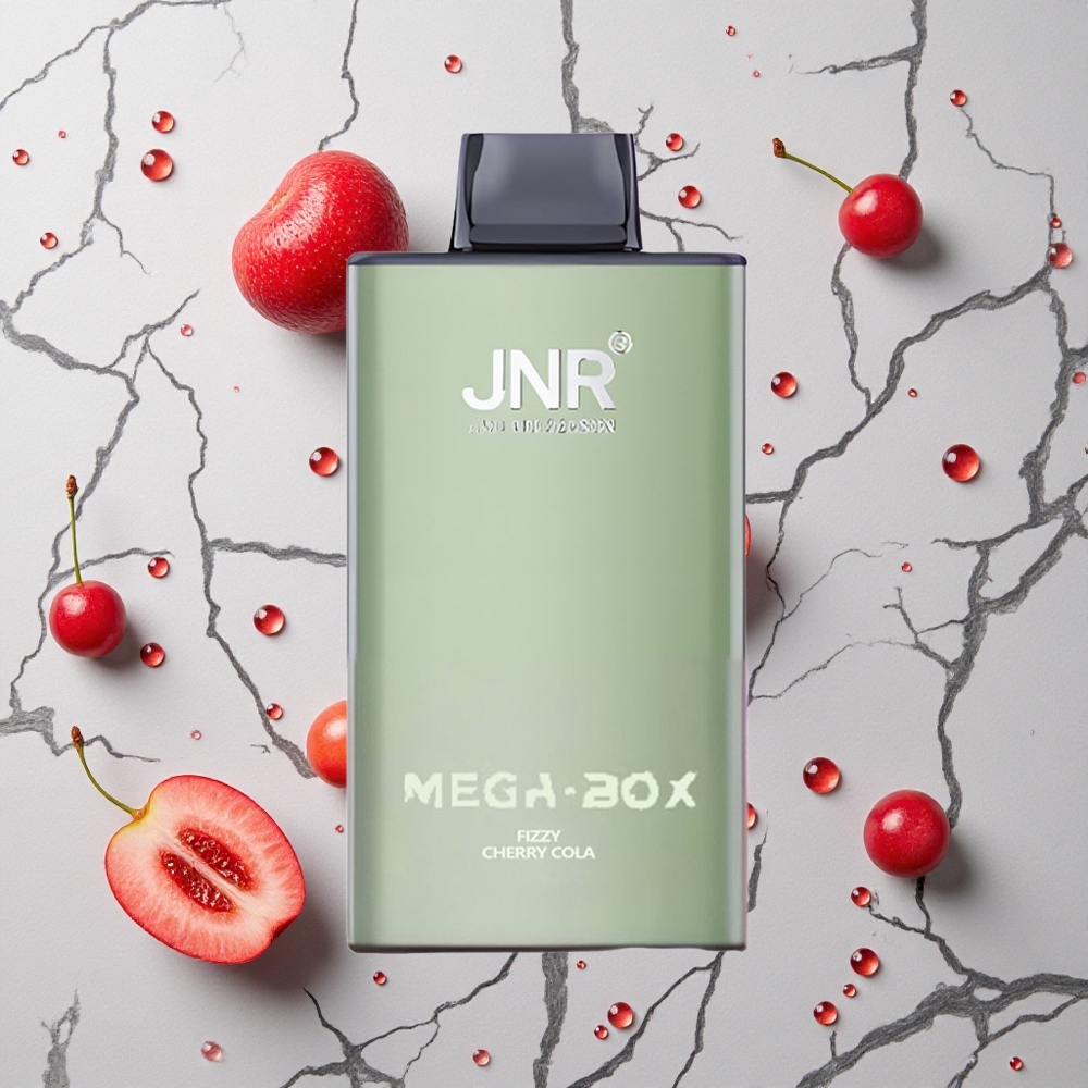 Frisse Kers Cola JNR Mega Box 25000 Puffs Wegwerp Vape Dual Mesh Coil wholesale Netherlands