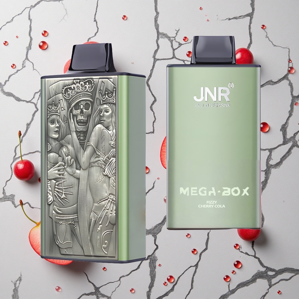 Frisse Kers Cola JNR Mega Box 25000 Puffs Wegwerp Vape Dual Mesh Coil wholesale Netherlands