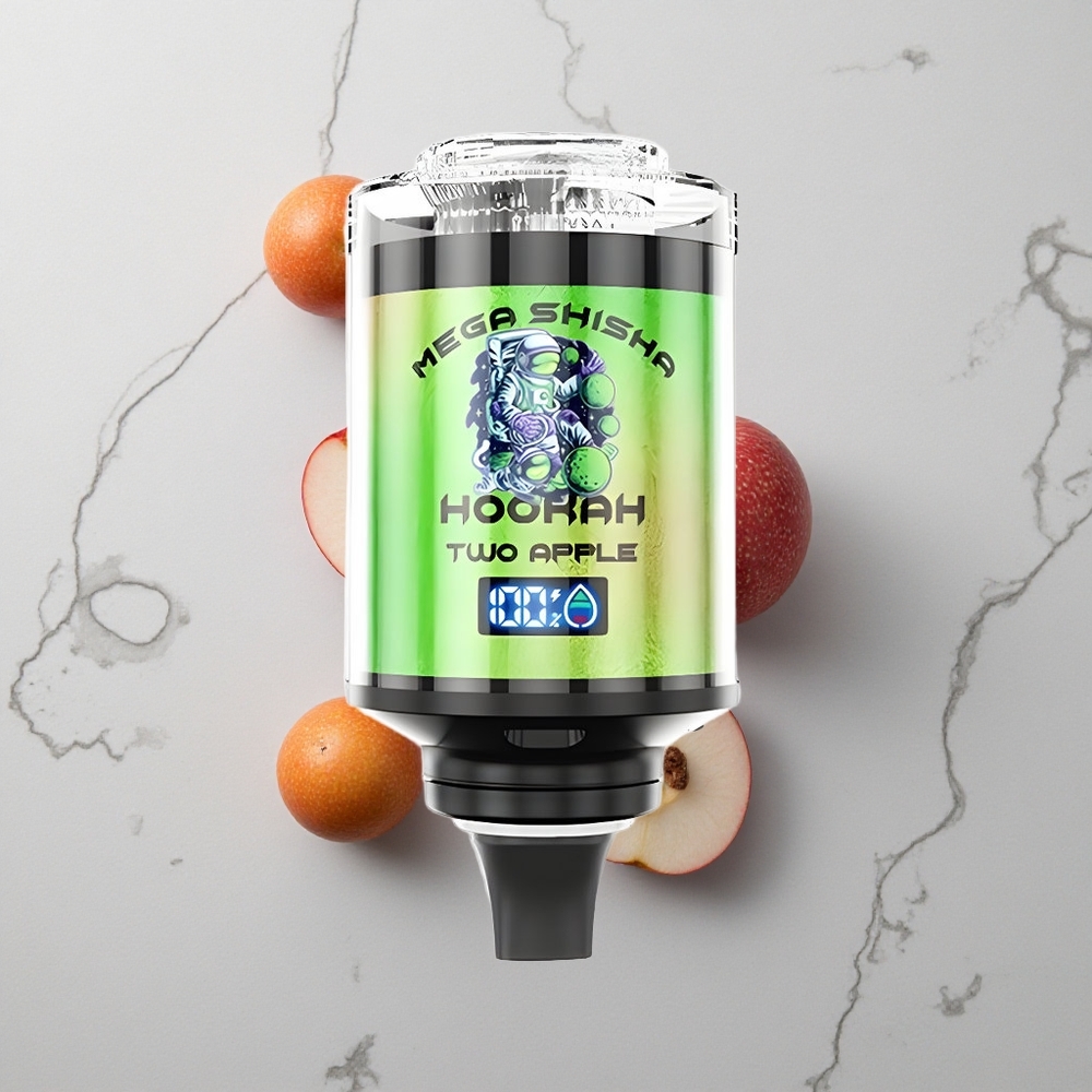 Twee Appel JNR Mega Shisha Hookah 100K Desktop Compatibel 60ml Vloeistofcapaciteit wholesale Netherlands