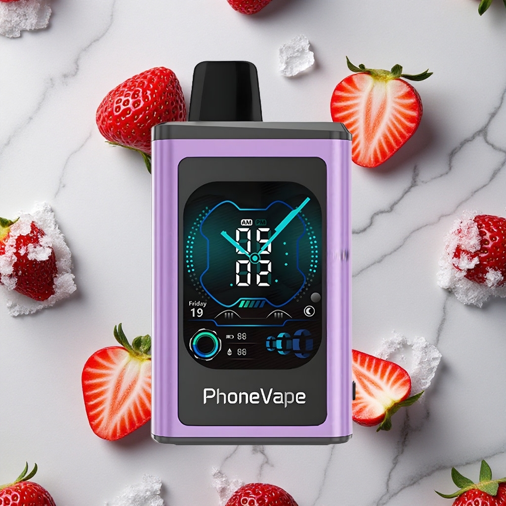 Aardbei IJs JNR PhoneVape 30000 puffs App Controlled wholesale Netherlands