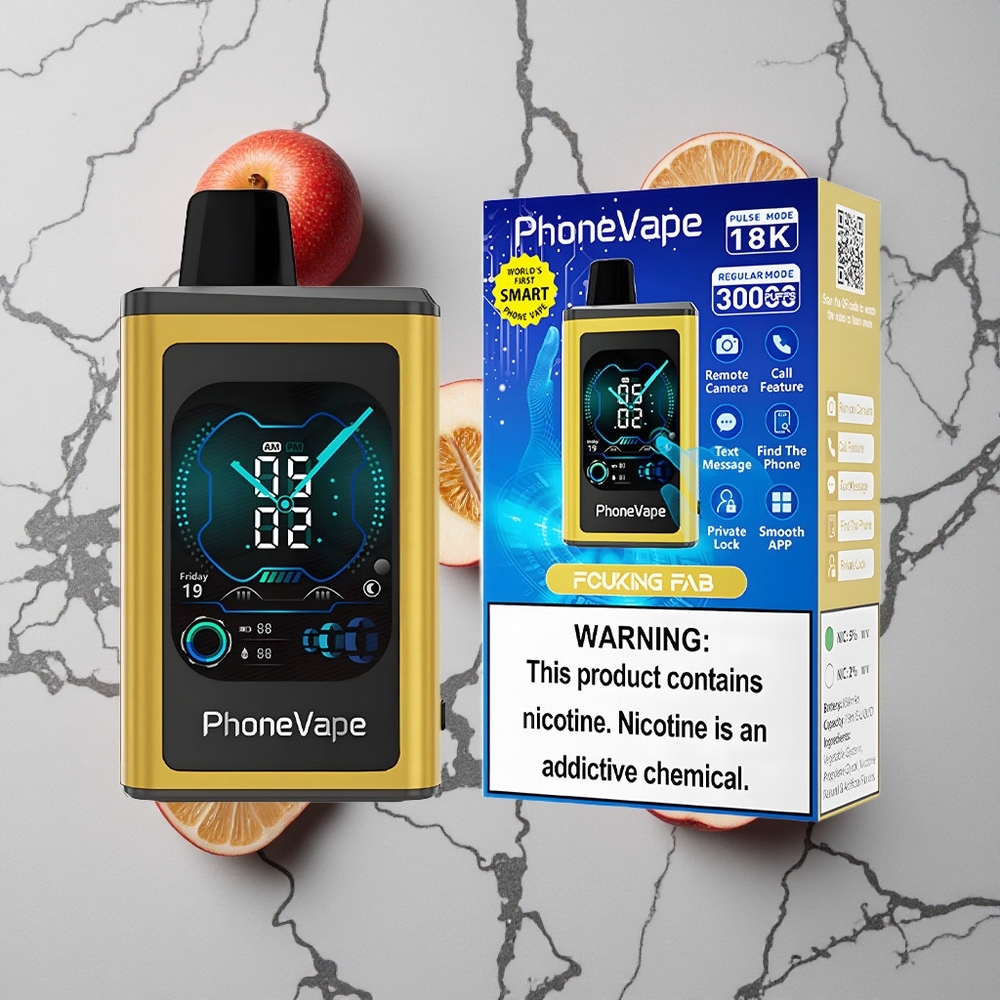 Fucking Fab JNR PhoneVape 30000 puffs Met Oplaadbare Accu 850mAh & Full Display Scherm wholesale Netherlands