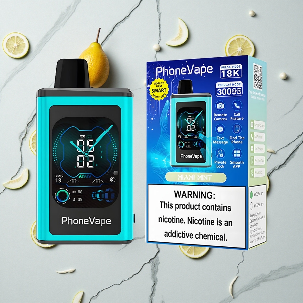 Munt Miami JNR PhoneVape 30000 puffs App Controlled wholesale Netherlands