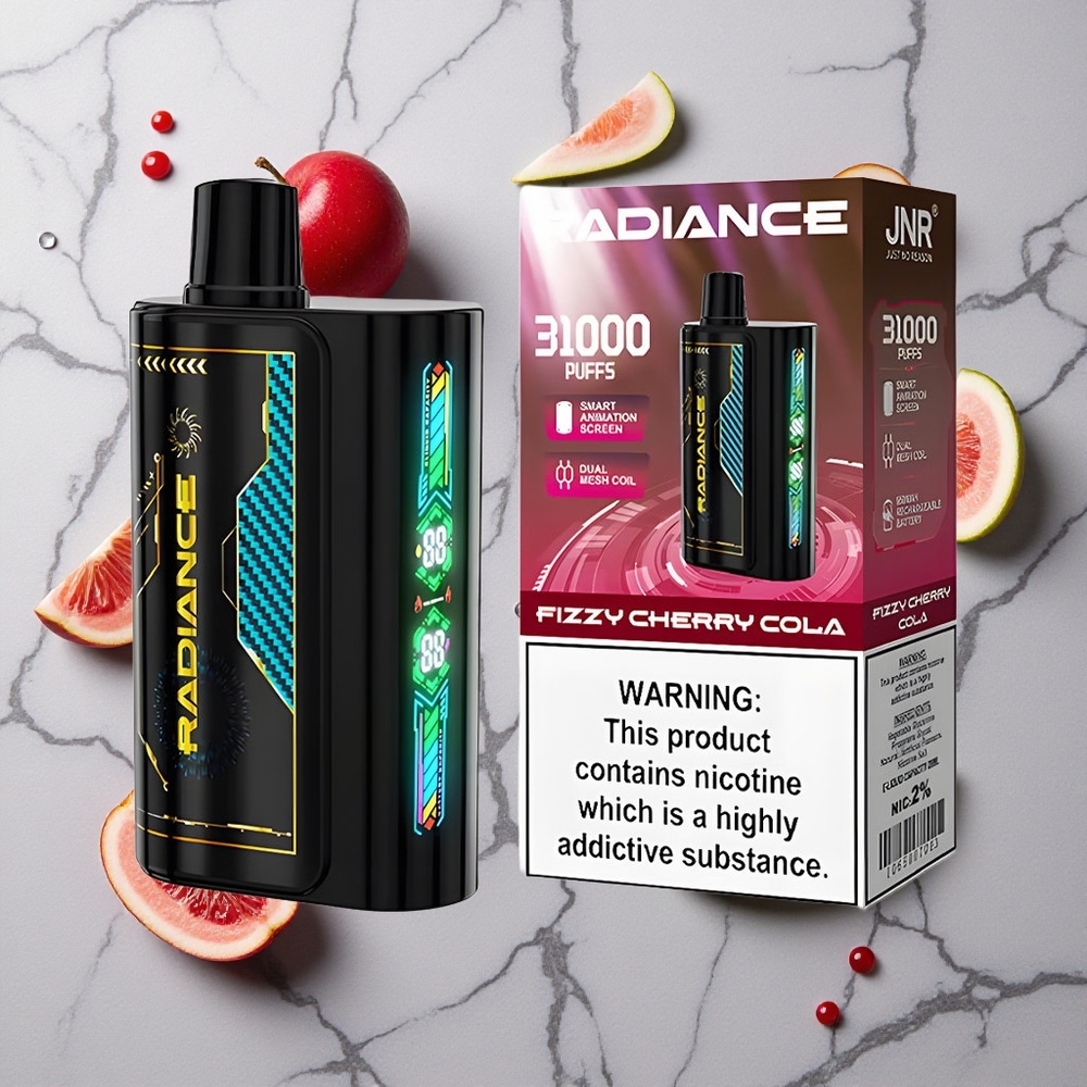 Frisse Kersencola JNR Radiance 31000 Puffs 28ml E-liquid wholesale Netherlands