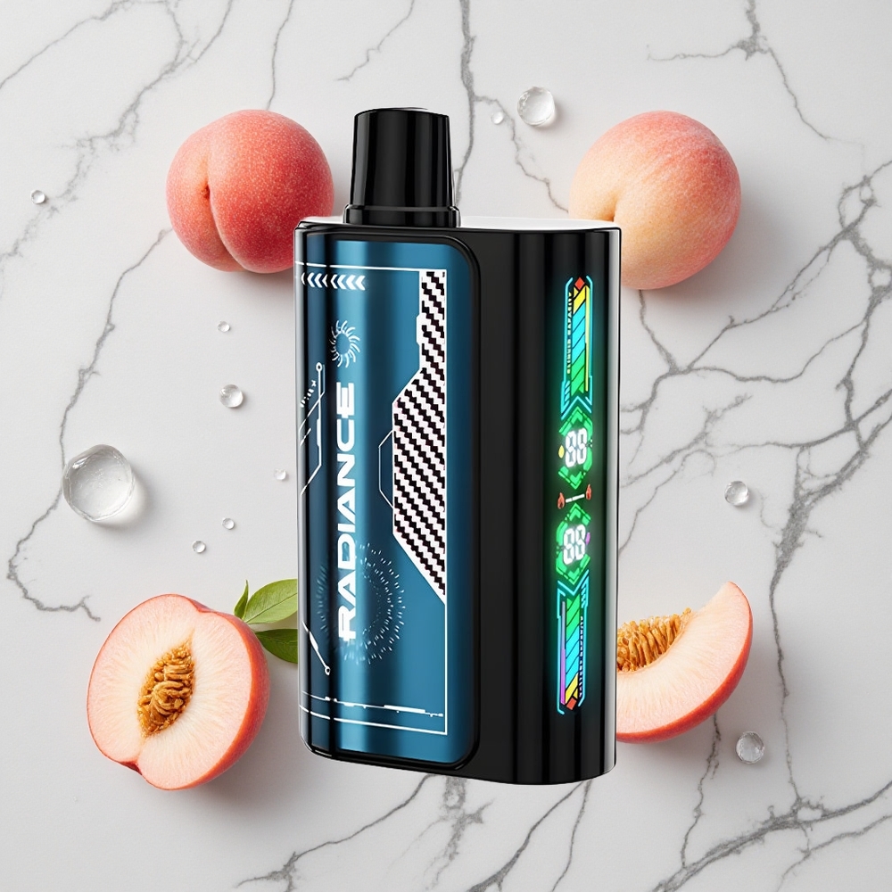 Zomerse Perzik IJs JNR Radiance 31000 Puffs Dual Mesh Coil wholesale Netherlands