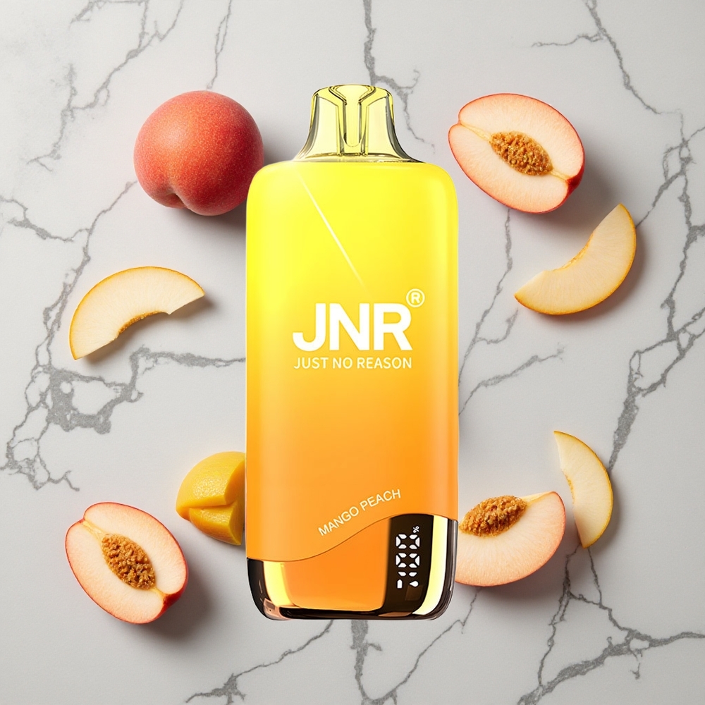 Mango Perzik JNR Rainbow 10500 Puffs Wegwerp Vape met 18ml e-Liquid Tank wholesale Netherlands