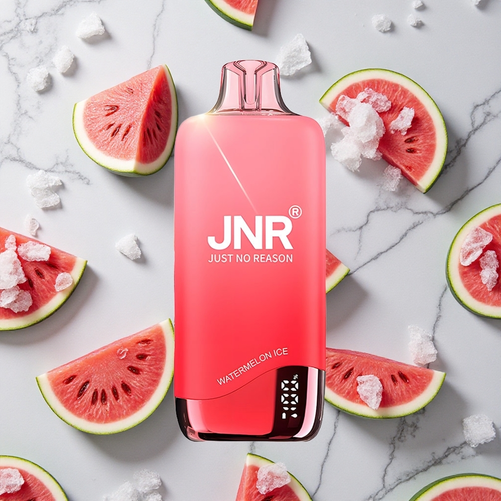 Watermeloen IJs JNR Rainbow 10500 Puffs Wegwerp Vape met 18ml e-Liquid Tank wholesale Netherlands