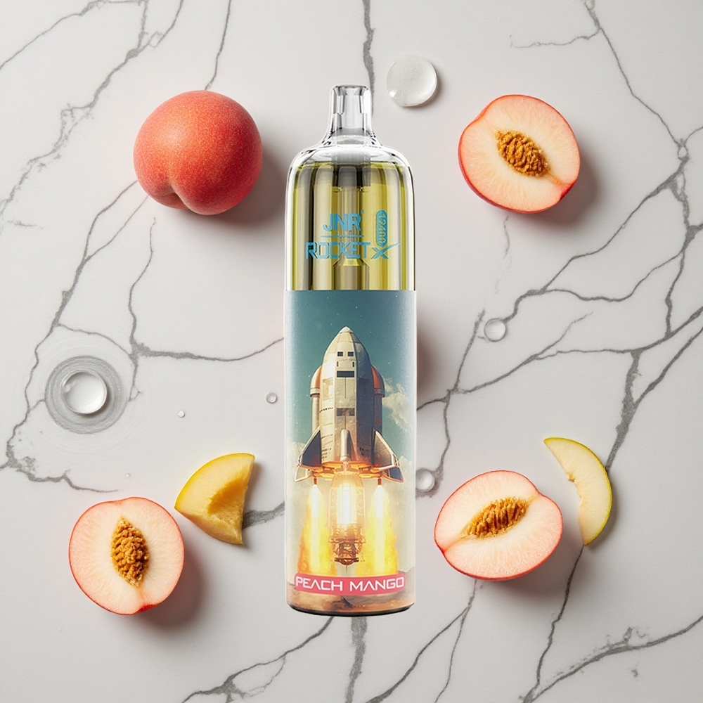 Perzik Mango JNR Rocket-X 12400 Puffs Verstelbare Luchtstroom RGB Verlichting wholesale Netherlands