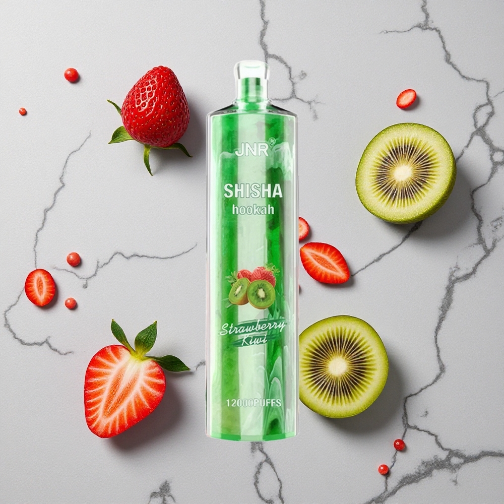 Aardbei-Kiwi JNR Shisha Hookah 12000 Puffs 24ml E-liquid Type-C wholesale Netherlands