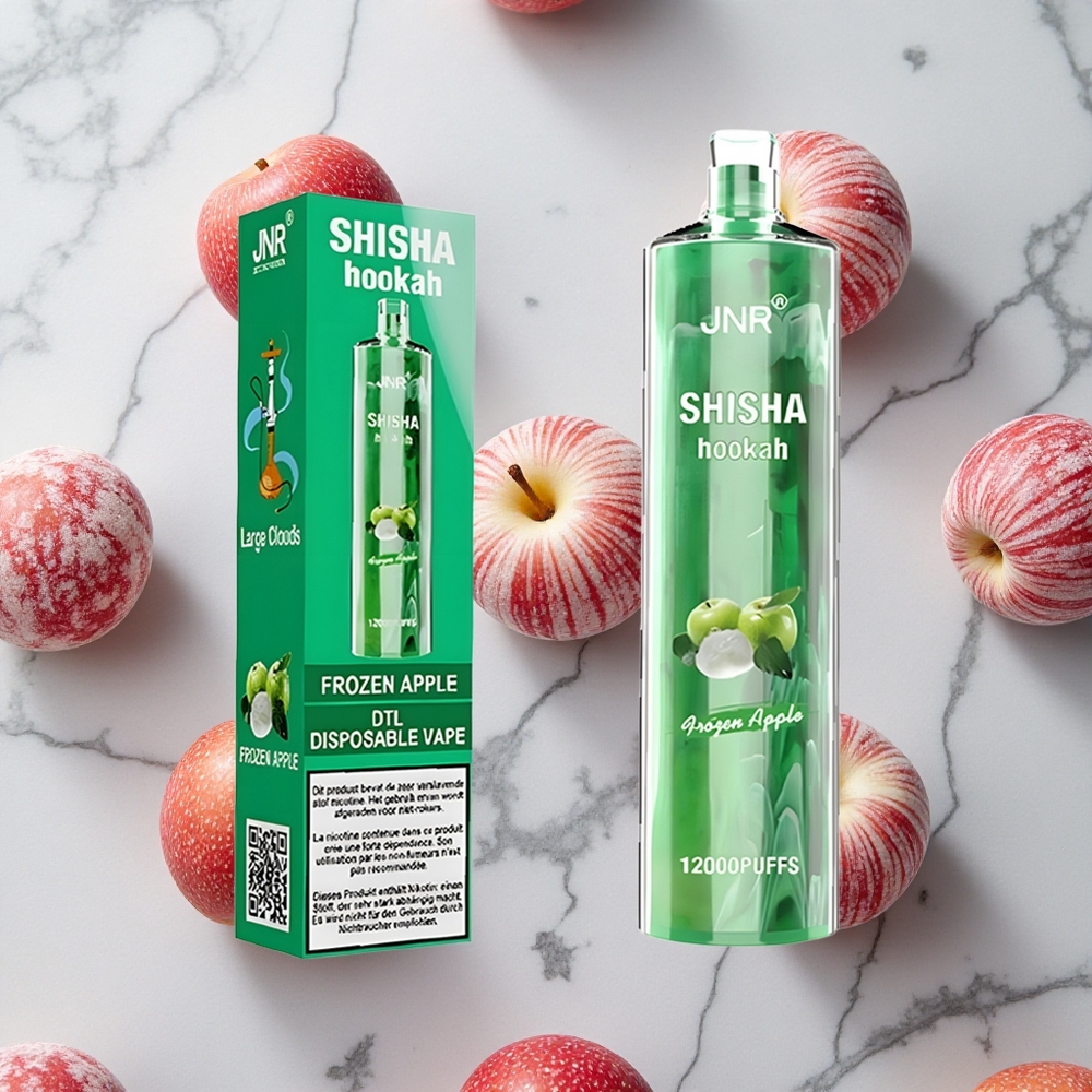 Bevroren Appel JNR Shisha Hookah 12000 Puffs 750mAh Batterij 24ml Vloeistof wholesale Netherlands
