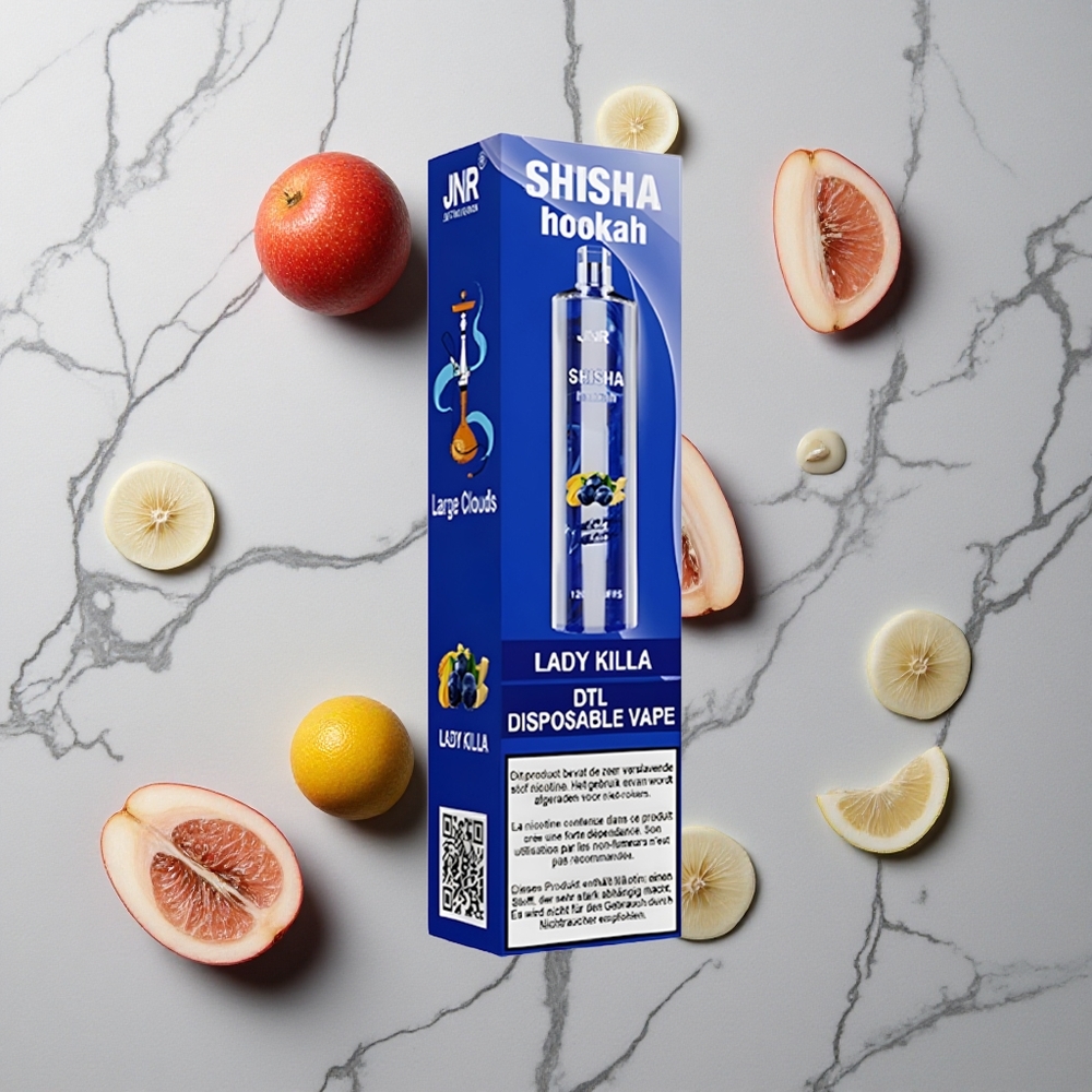 Lady Killa JNR Shisha Hookah 12000 Puffs Wegwerp Vape 24ml Vloeistof 750mAh Batterij wholesale Netherlands