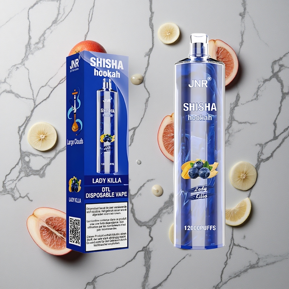 Lady Killa JNR Shisha Hookah 12000 Puffs Wegwerp Vape 24ml Vloeistof 750mAh Batterij wholesale Netherlands