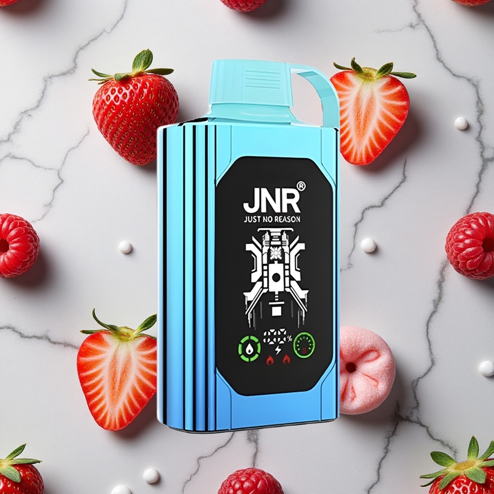 Aardbei Framboos Snoep JNR Shisha Hookah Box 20500 Puffs HD Display, 1000mAh, Type-C Opladen wholesale Netherlands
