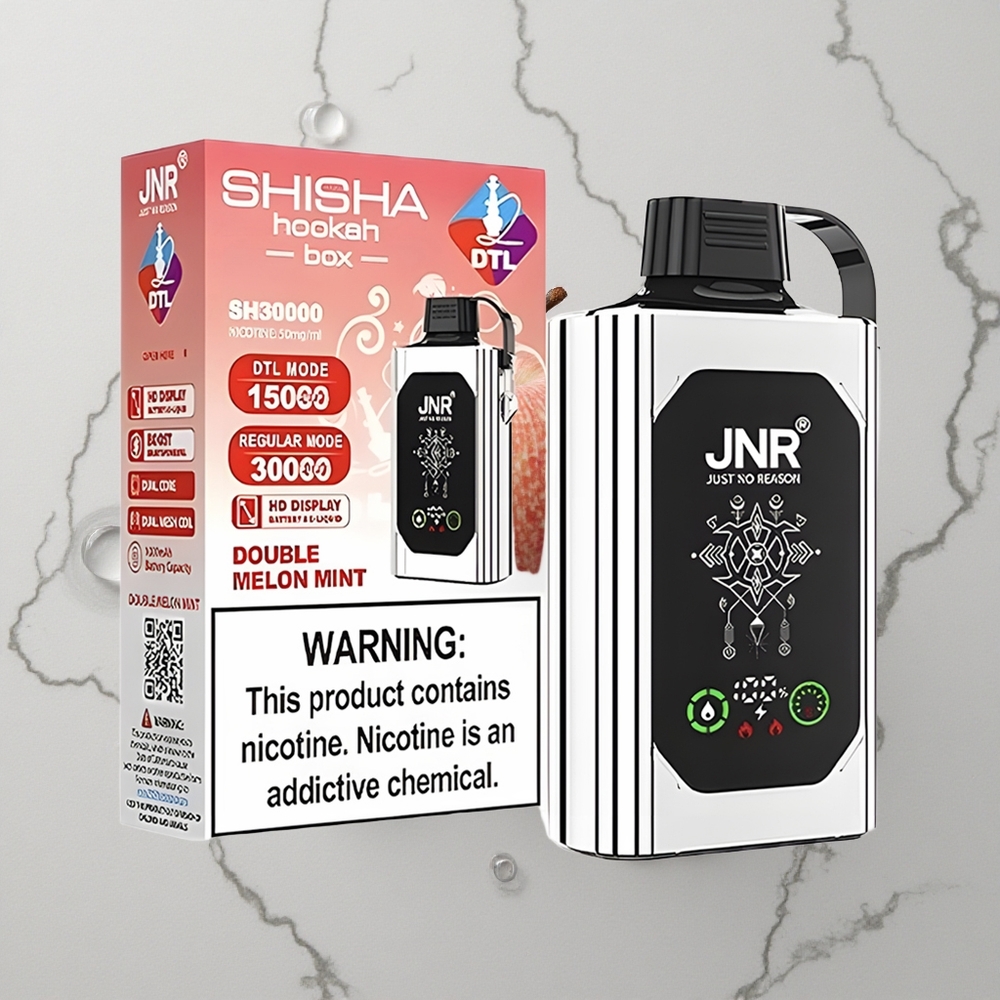 Dubbel Appel JNR Shisha Hookah Box 20500 Puffs HD Display Dual Mesh Coil Type-C wholesale Netherlands