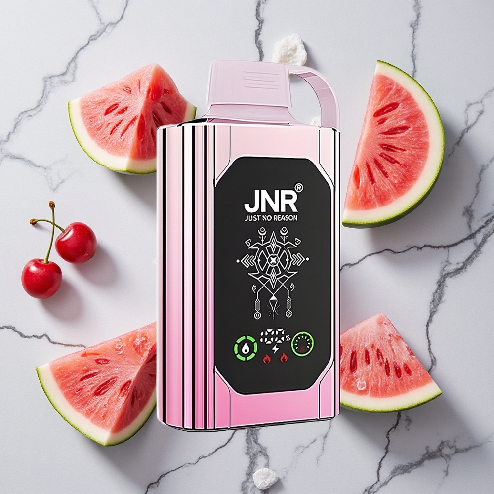 Kers Watermeloen Freeze JNR Shisha Hookah Box 20500 Puffs Dual Mesh Coil & Dual Core Type-C opladen wholesale Netherlands