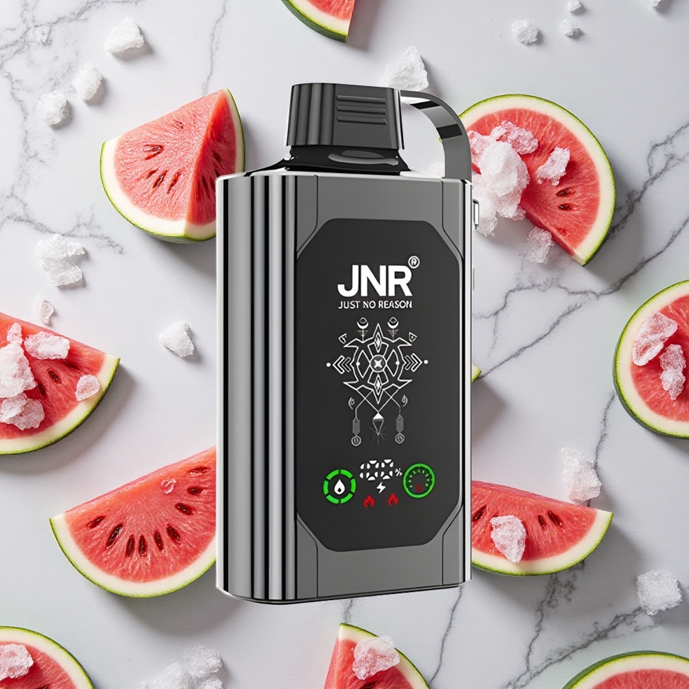 Watermeloen IJs JNR Shisha Hookah Box 20500 Puffs Wegwerp Vape HD Display, Dual Mesh Coil, Type-C Opladen wholesale Netherlands
