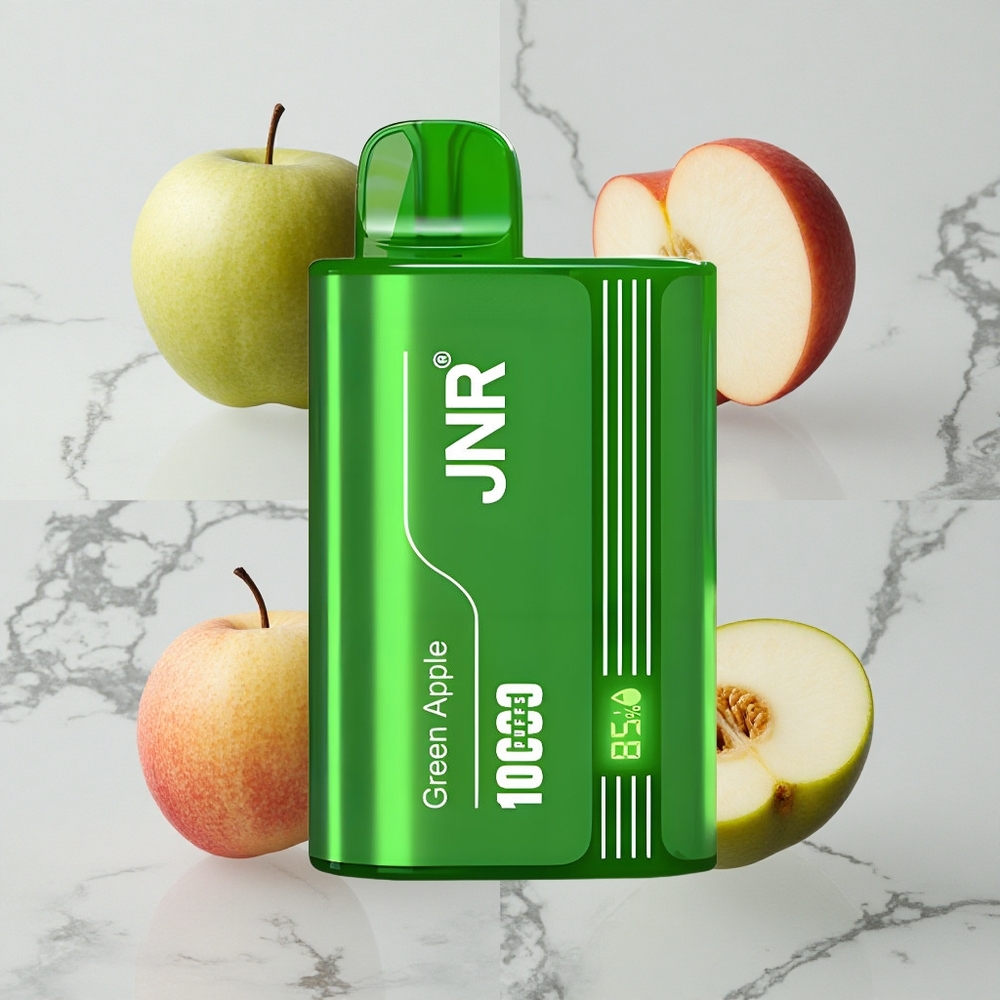 Groene Appel Perzik Peer JNR Tank 10000 Puffs Verstelbare Luchtstroom wholesale Netherlands