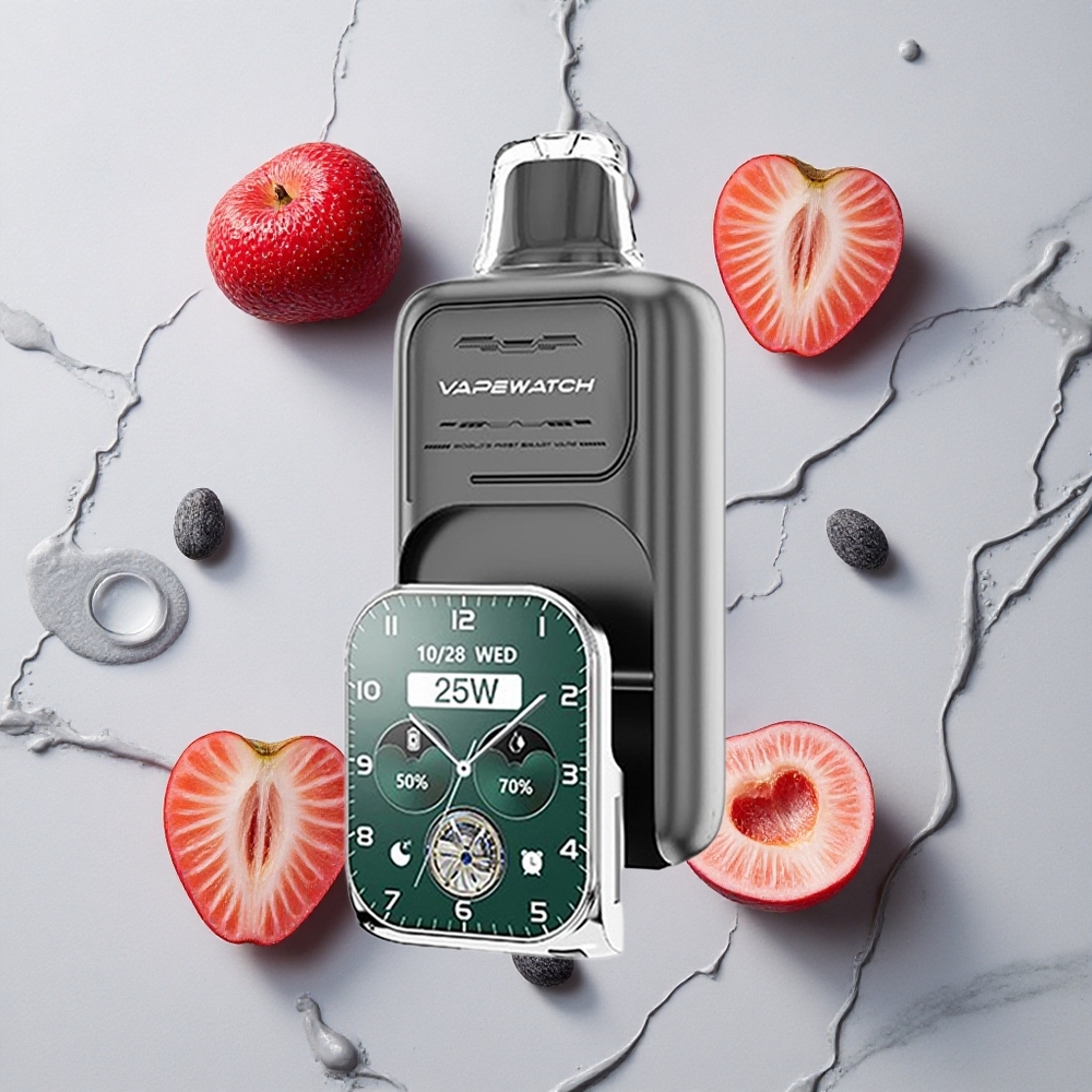 Drievoudige Bes JNR Vape Watch 30000 Puffs 19mL E-liquid Dual Mesh Coil wholesale Netherlands