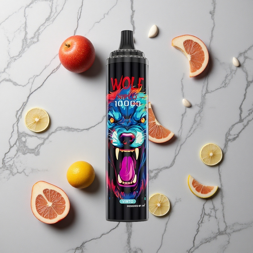 Vimto Smaak JNR Wolf Niplo 10000 Puffs 20ml Vloeistof Type-C opladen wholesale Netherlands