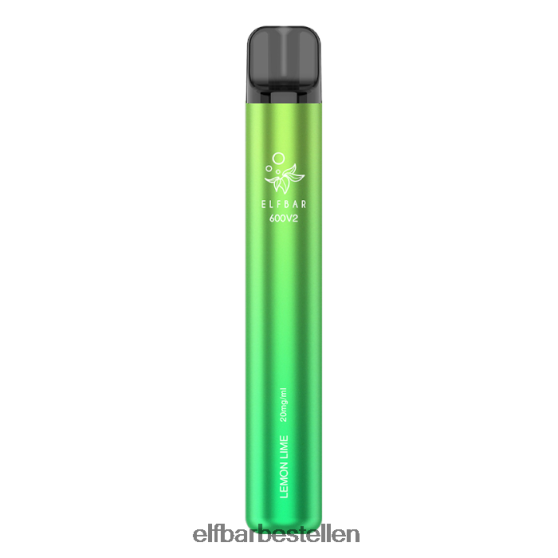 ELFBAR- 4PZ46015 Citroen limoen 600v2 wegwerpdamp - 20 mg elfbar bestellen mit nikotin