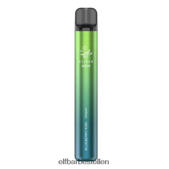 ELFBAR- 4PZ46023 bosbessen-kiwi 600v2 wegwerpdamp - 20 mg elf bar 5002 bestellen