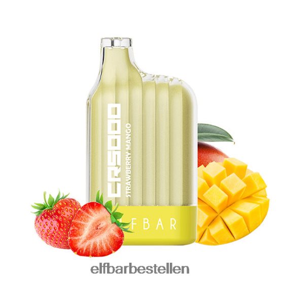 ELFBAR- 4PZ460330 frambozen watermeloen cr5000 wegwerpvape 5000 trekjes elfbar bestellen mit nikotin
