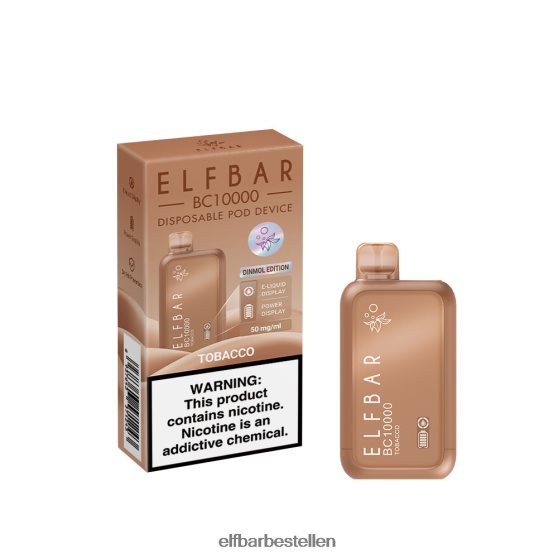 ELFBAR- 4PZ460357 tabak wegwerpvape nieuwe bc10000 10000 rookwolken elfbar bestellen mit nikotin