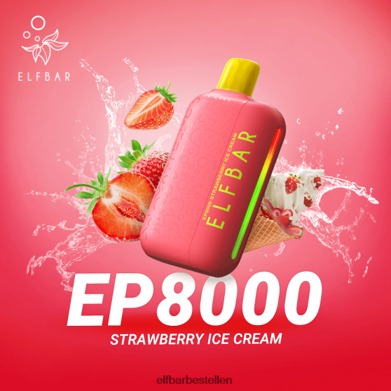 ELFBAR- 4PZ460375 witte druif wegwerpvape nieuwe ep8000 trekjes elfbar bestellen mit nikotin