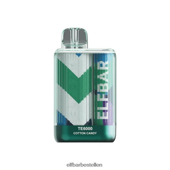 ELFBAR- 4PZ460392 blauwe razz-limonade wegwerpvape te6000 trekjes elf bar 5043 bestellen