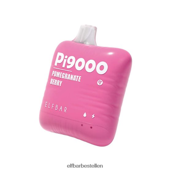 ELFBAR- 4PZ460418 frambozen elfstier pi9000 wegwerpvape 9000 trekjes elf bar pods bestellen