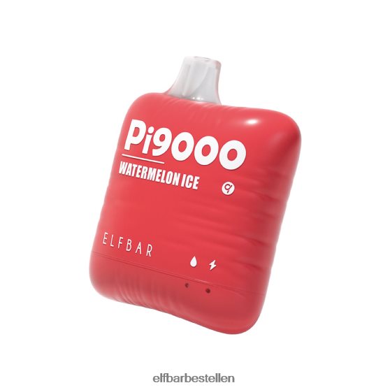 ELFBAR- 4PZ460421 aardbeienijs pi9000 wegwerpvape 9000 trekjes elf bar ohne nikotin bestellen