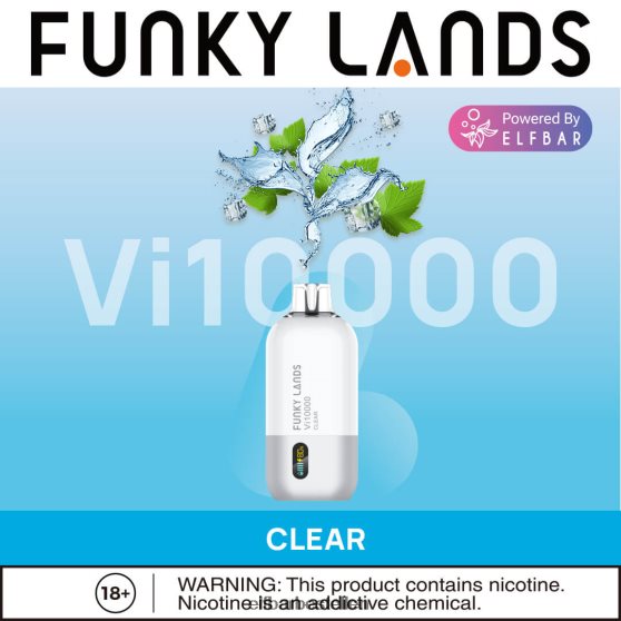 ELFBAR- 4PZ460466 Citroen limoen funky lands wegwerpvape vi10000 trekjes elf bar ohne nikotin bestellen