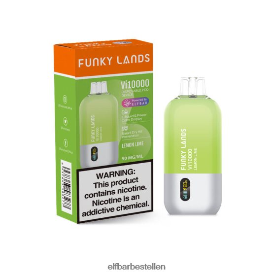 ELFBAR- 4PZ460470 watermeloen ijs funky lands wegwerpvape vi10000 trekjes elf bar bestellen nederland