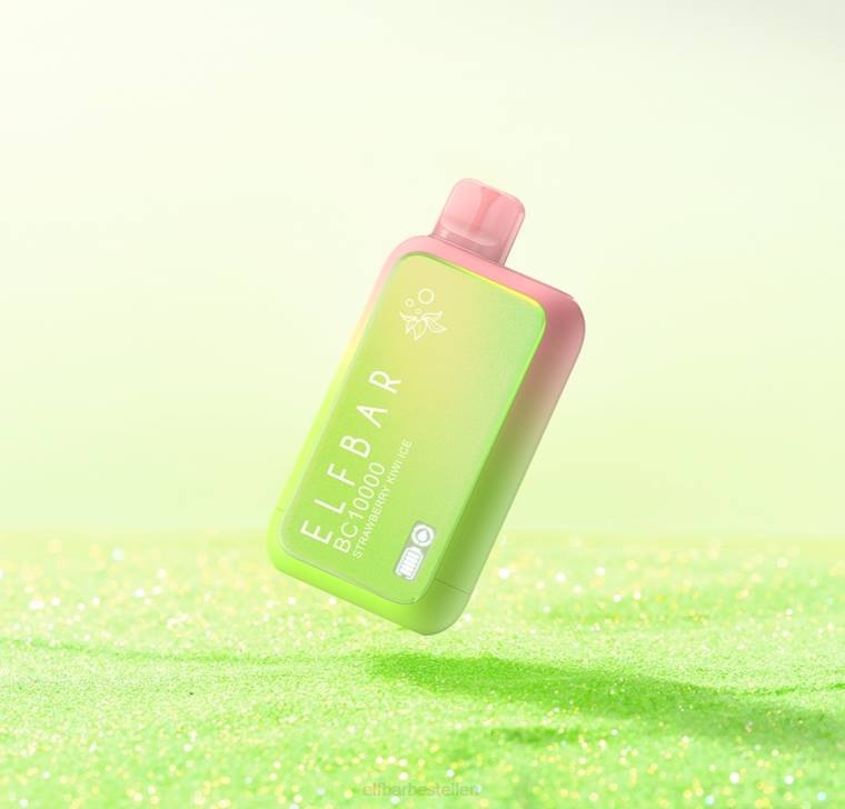 ELFBAR BC10000 J6T811 wegwerp vape sunit-editie aardbei-kiwi-ijs elf bar bestellen